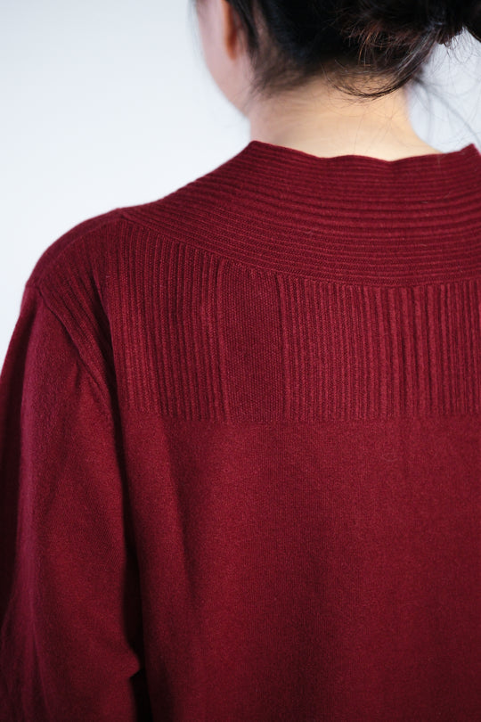 Vneck WoolBlend Sweater