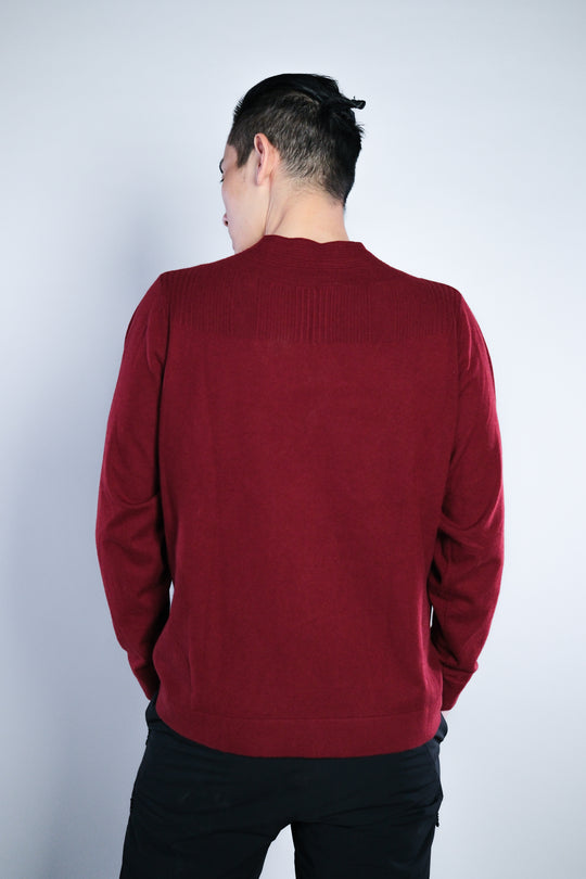 Vneck WoolBlend Sweater - 聖誕特別限定版