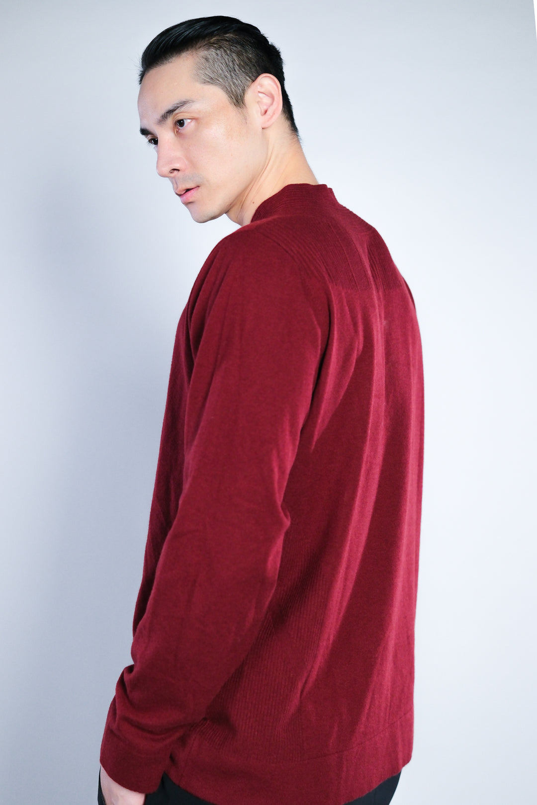 Vneck WoolBlend Sweater - 聖誕特別限定版