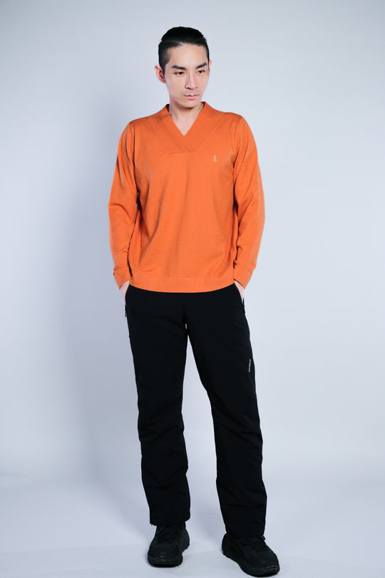 Vneck WoolBlend Sweater V領羊毛混紡毛衣