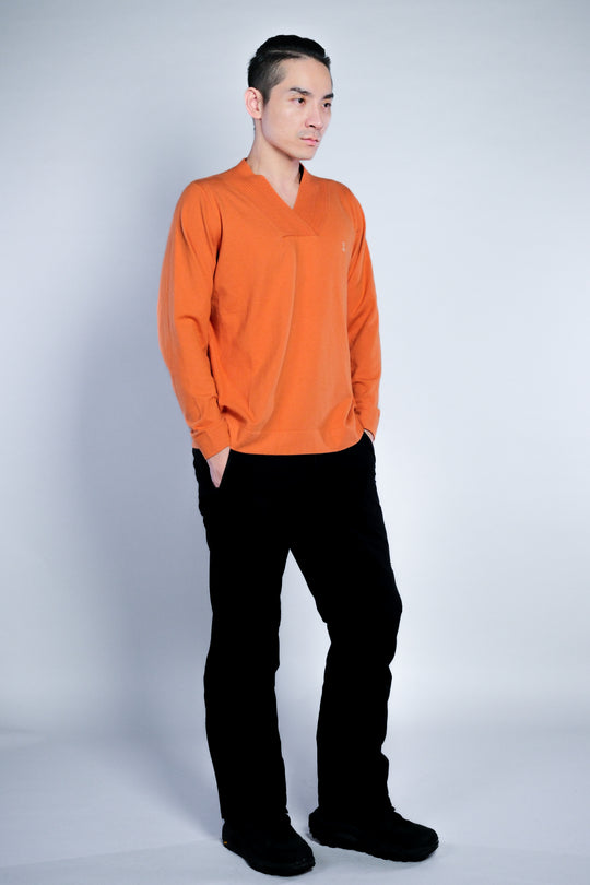 Vneck WoolBlend Sweater V領羊毛混紡毛衣