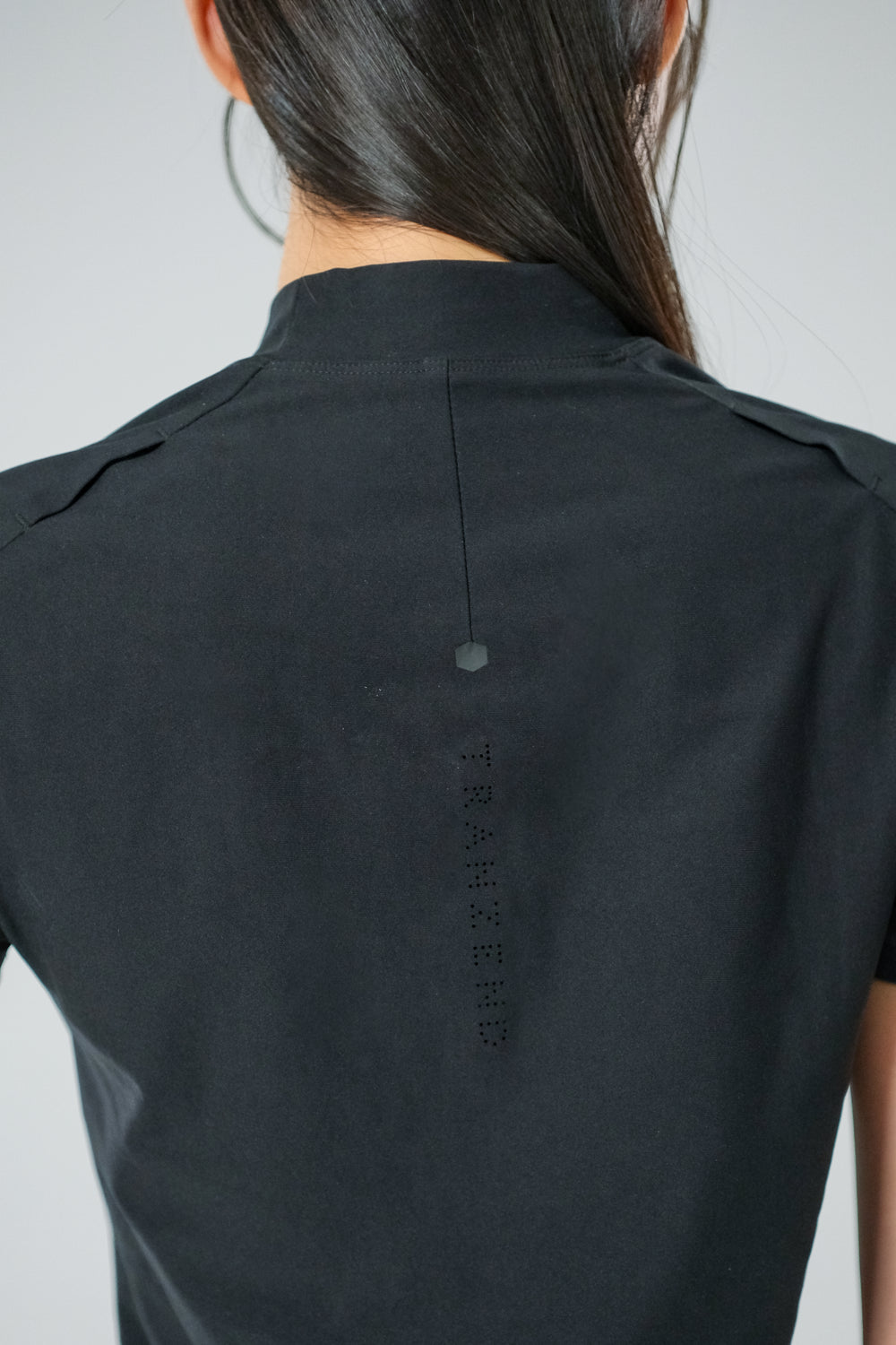 Sport 運動小高領短袖上衣-女