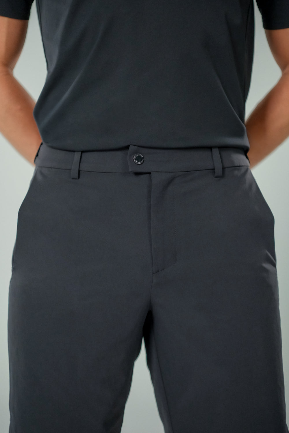 Ace Trousers-Ace 高爾夫長褲-男-極致黑