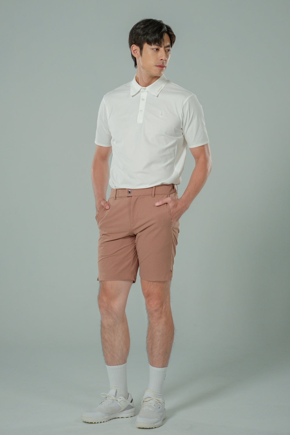 Ace Shorts-Ace 高爾夫短褲-男- 焙茶棕