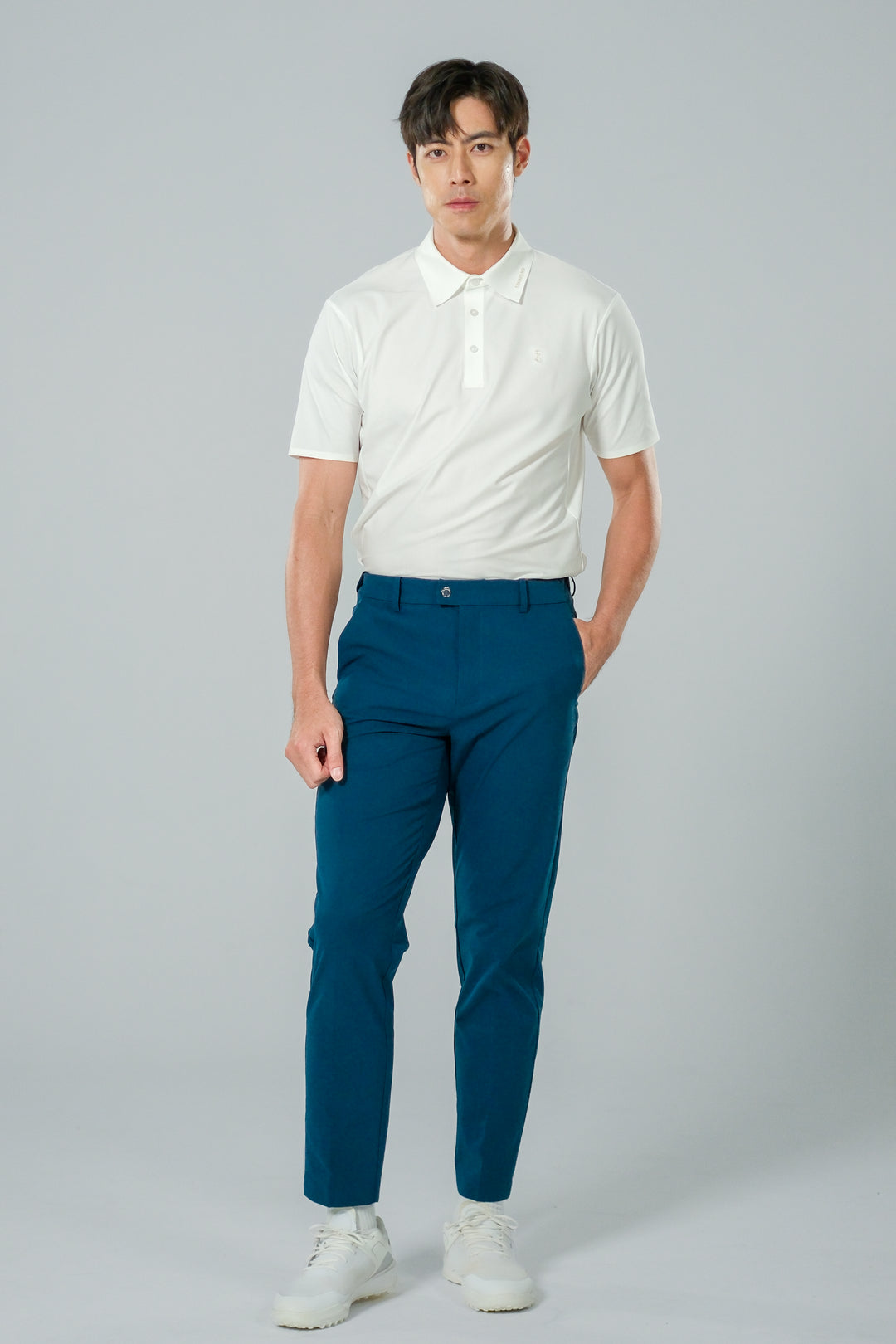 Ace Trousers-Ace 高爾夫長褲-男-孔雀藍