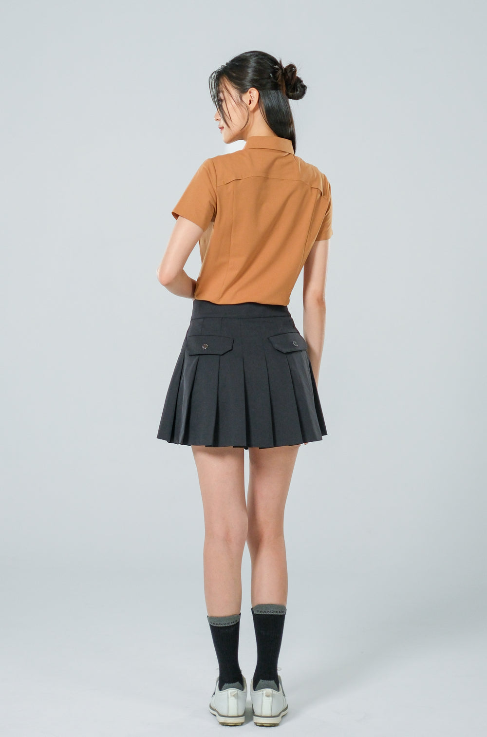 Ace 高爾夫Polo衫-女-焙茶棕