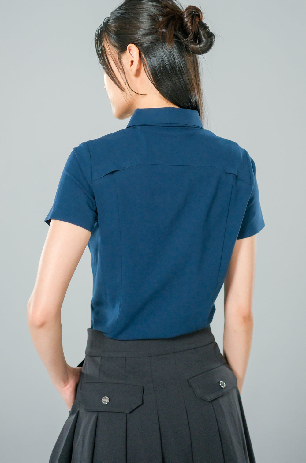 Ace 高爾夫Polo衫-女-午夜藍