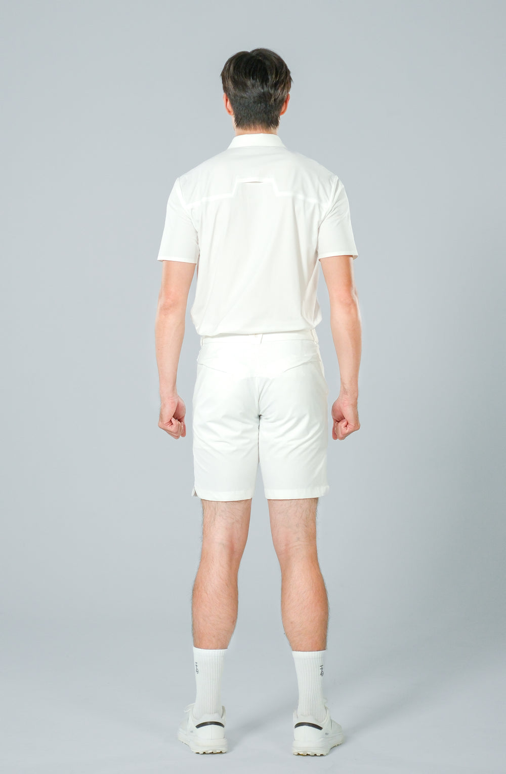 Ace Shorts-Ace 高爾夫短褲-男- 經典白