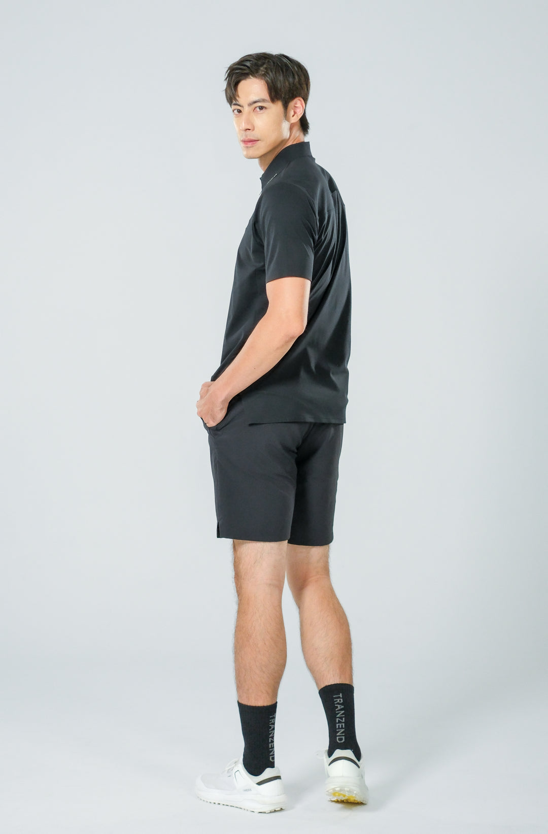 Ace Shorts-Ace 高爾夫短褲-男- 極致黑