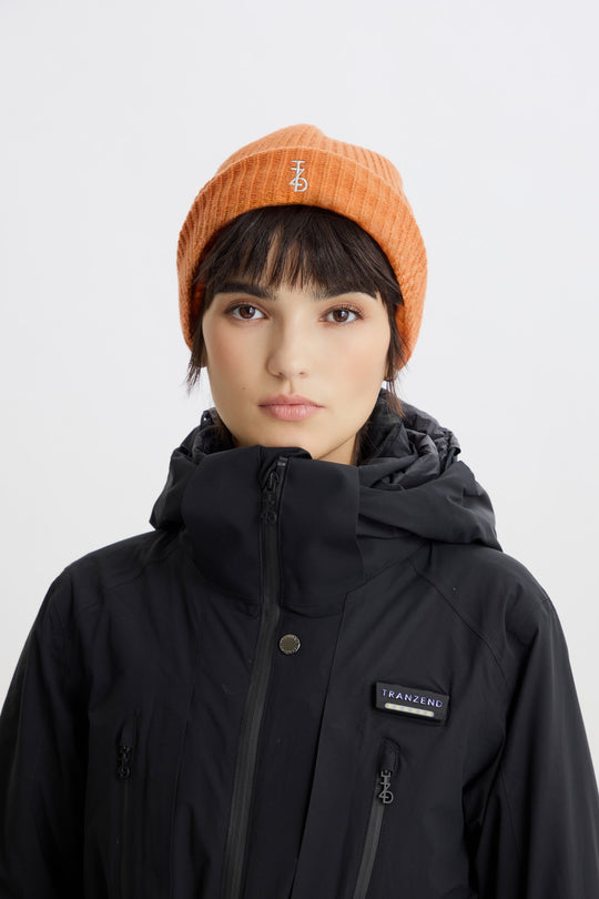 可翻式毛帽頭套 / WOMEN / orange_0110 / 修正 Logo 優先照片