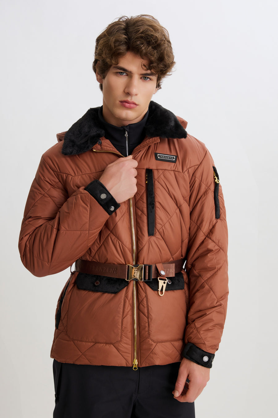 Alpine Puffer Jacket 科技羽絨雪山外套 / men / 土星棕