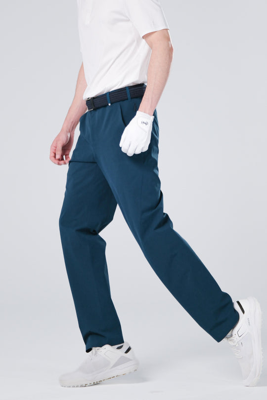 TRANZEND 防潑水彈力長褲 男 藍 EC照