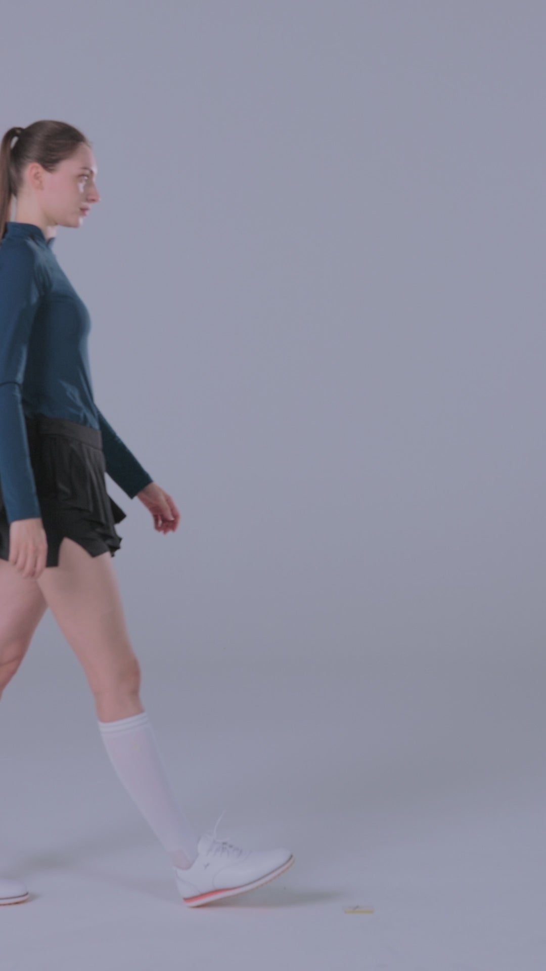 TRANZEND 冰感長袖防曬衣 女 孔雀藍 影片