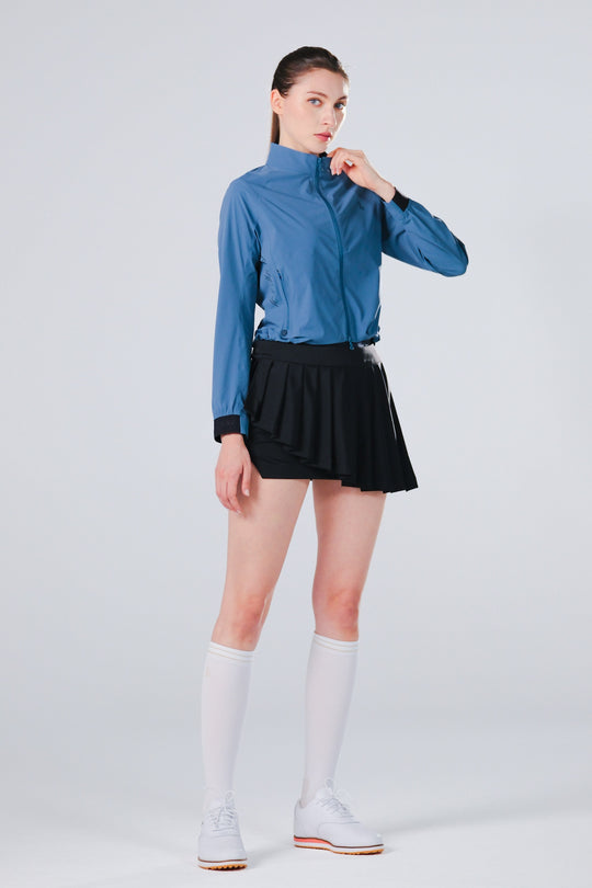 TRANZEND 冰感彈力外套 女 藍綠 EC照