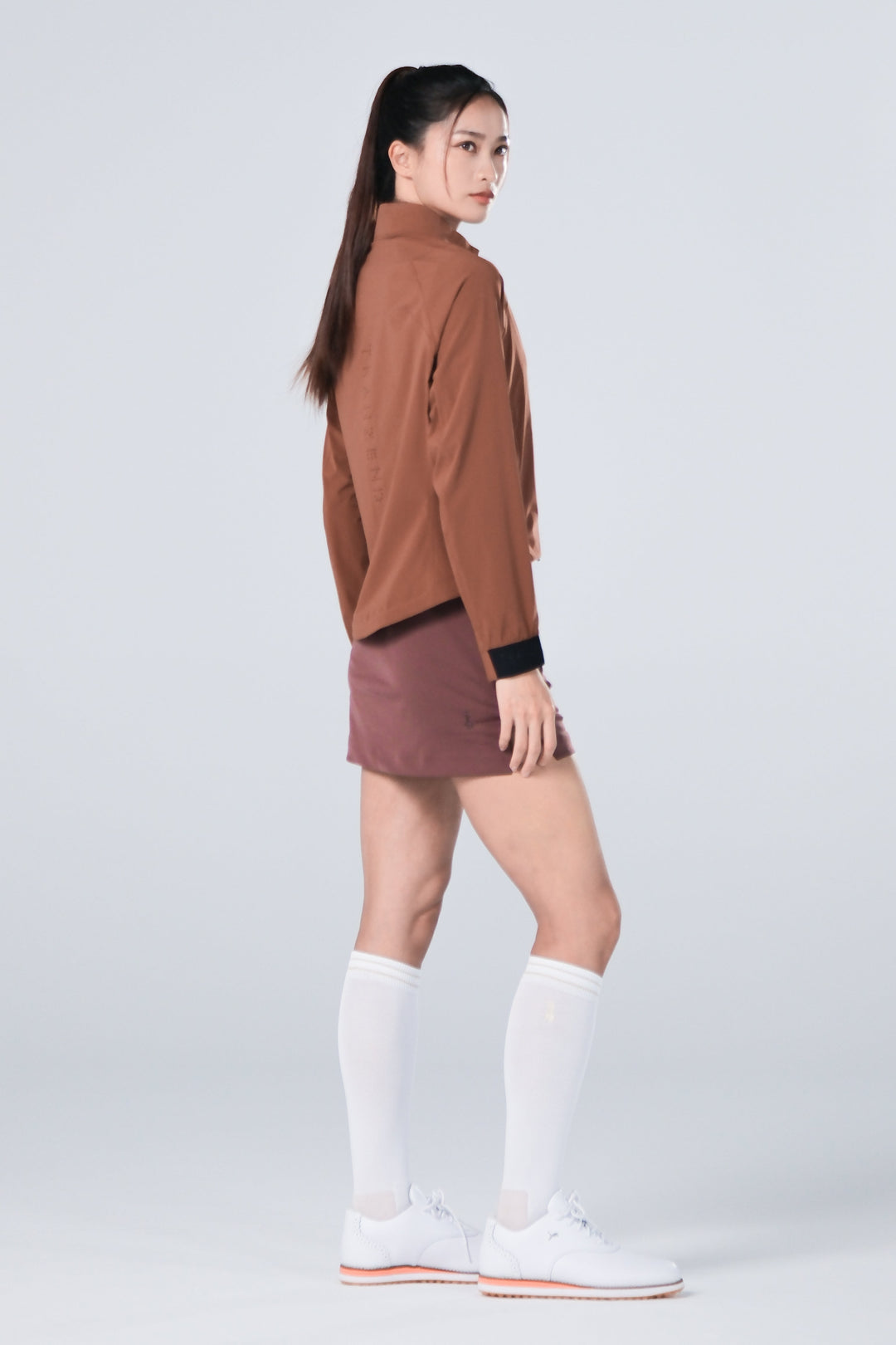TRANZEND 冰感彈力外套 女 駝色 EC照