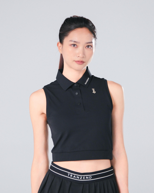TRANZEND 短版背心Polo衫