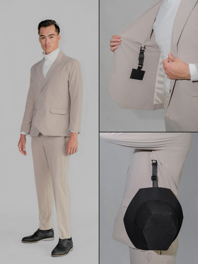 Ultra Suit 3.0 雙排扣套裝組合 白晝沙 + M-system - TRANZEND