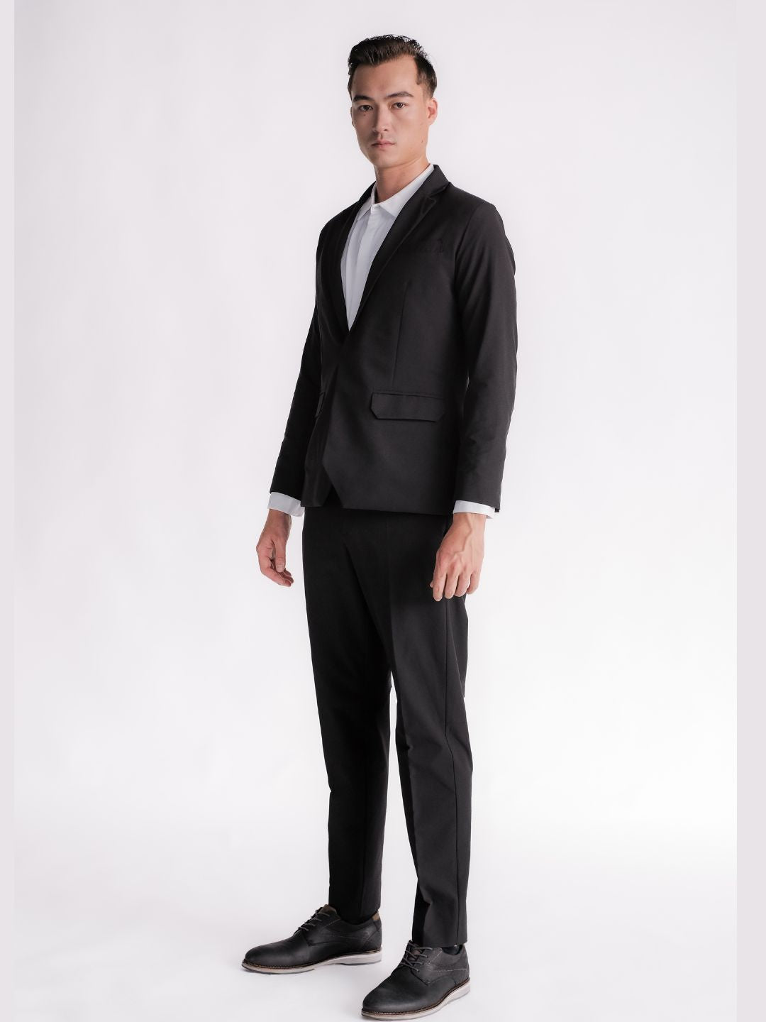 Ultra Suit 3.0 單排扣套裝組合 經典黑 + M-system - TRANZEND