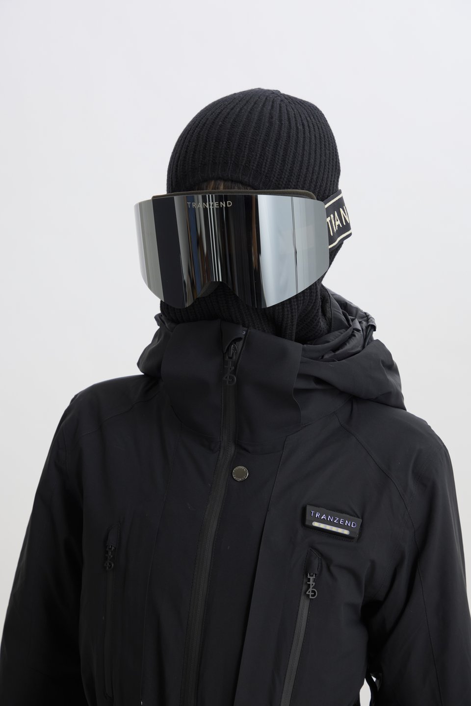 Magnetic Ski Goggles M-System 磁吸雪鏡／雪鏡穿戴示意